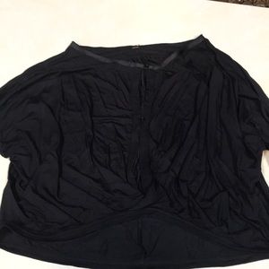 Free People Black flowy Blouse